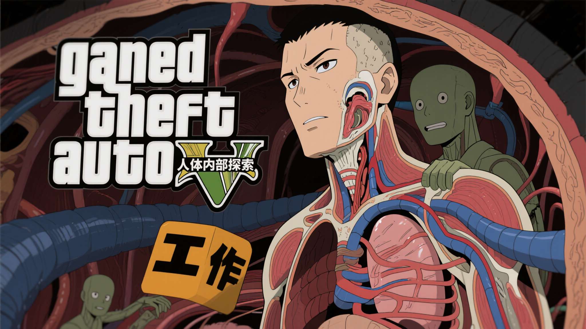 粉丝自制《GTA》新作！穿梭人体 被白细胞追捕